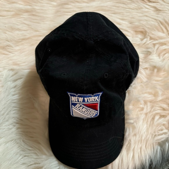 New York Rangers Black Baseball Hat 47 XX-Large Hockey NHL NWOT - Picture 5 of 8